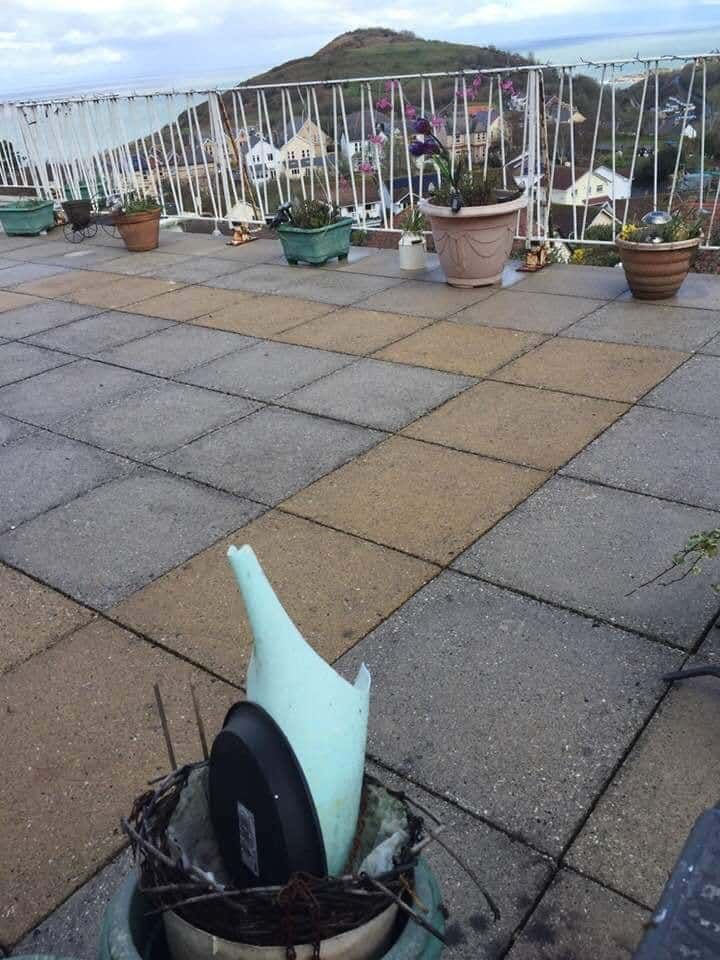 Patio After Cleaning