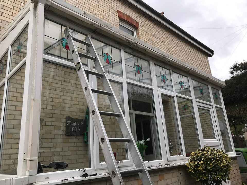 Conservatory Before Cleaning